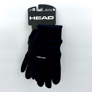 HEAD, SENSATEC TOUCH SCREEN MEN’S GLOVES, BLACK, LARGE SIZE, WARM & COMFORTABLE